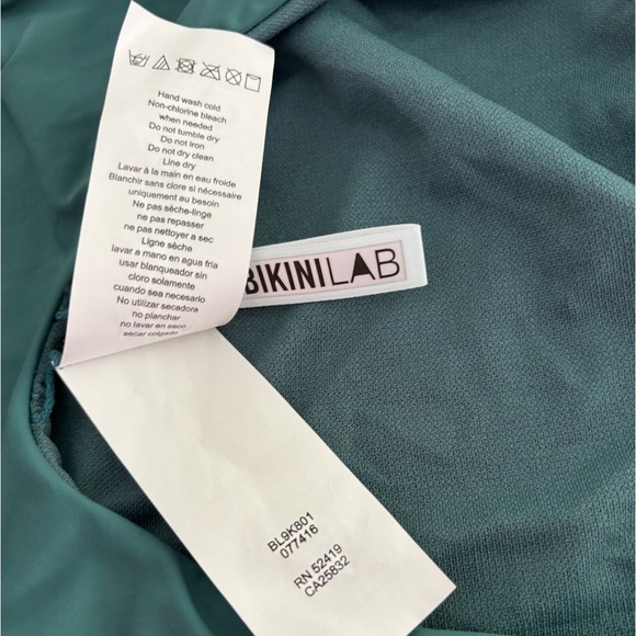 THE BIKINI LAB Lace-up Side High-leg One Piece - Picture 8 of 8